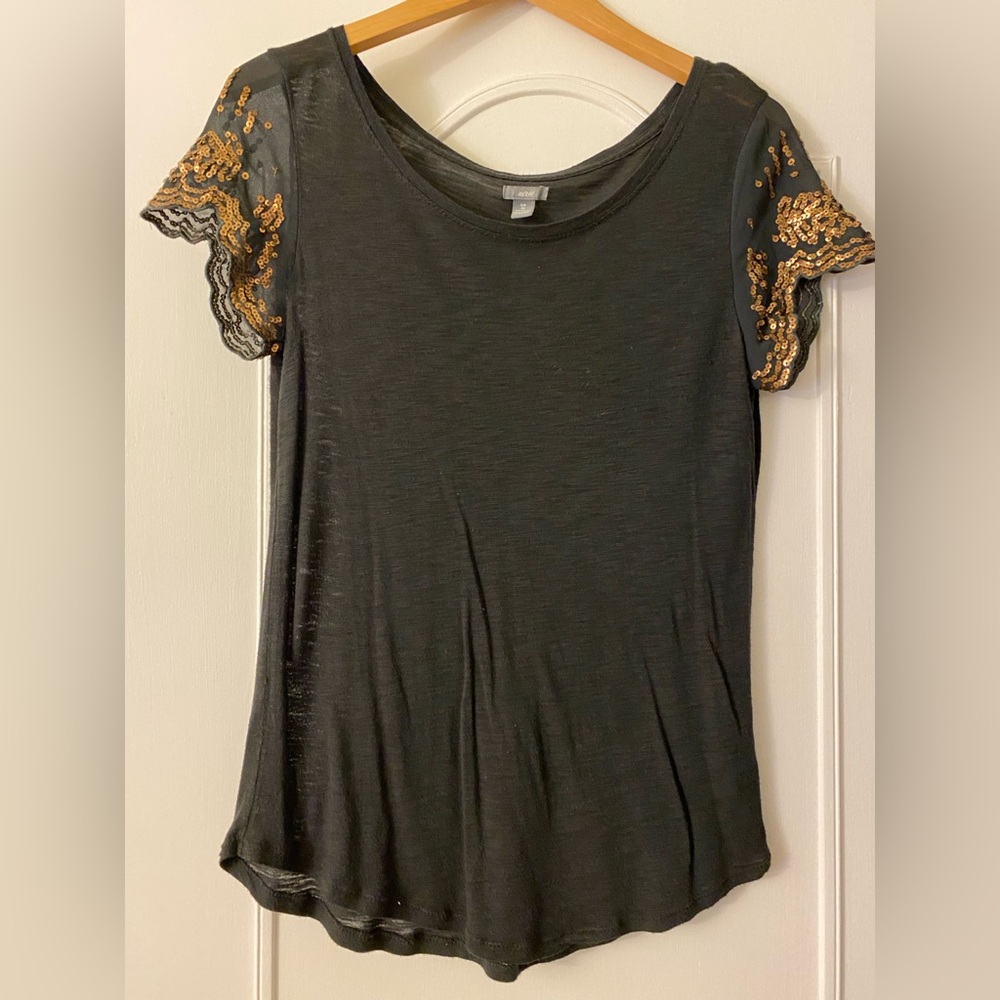 Aerie sequinned t-shirt